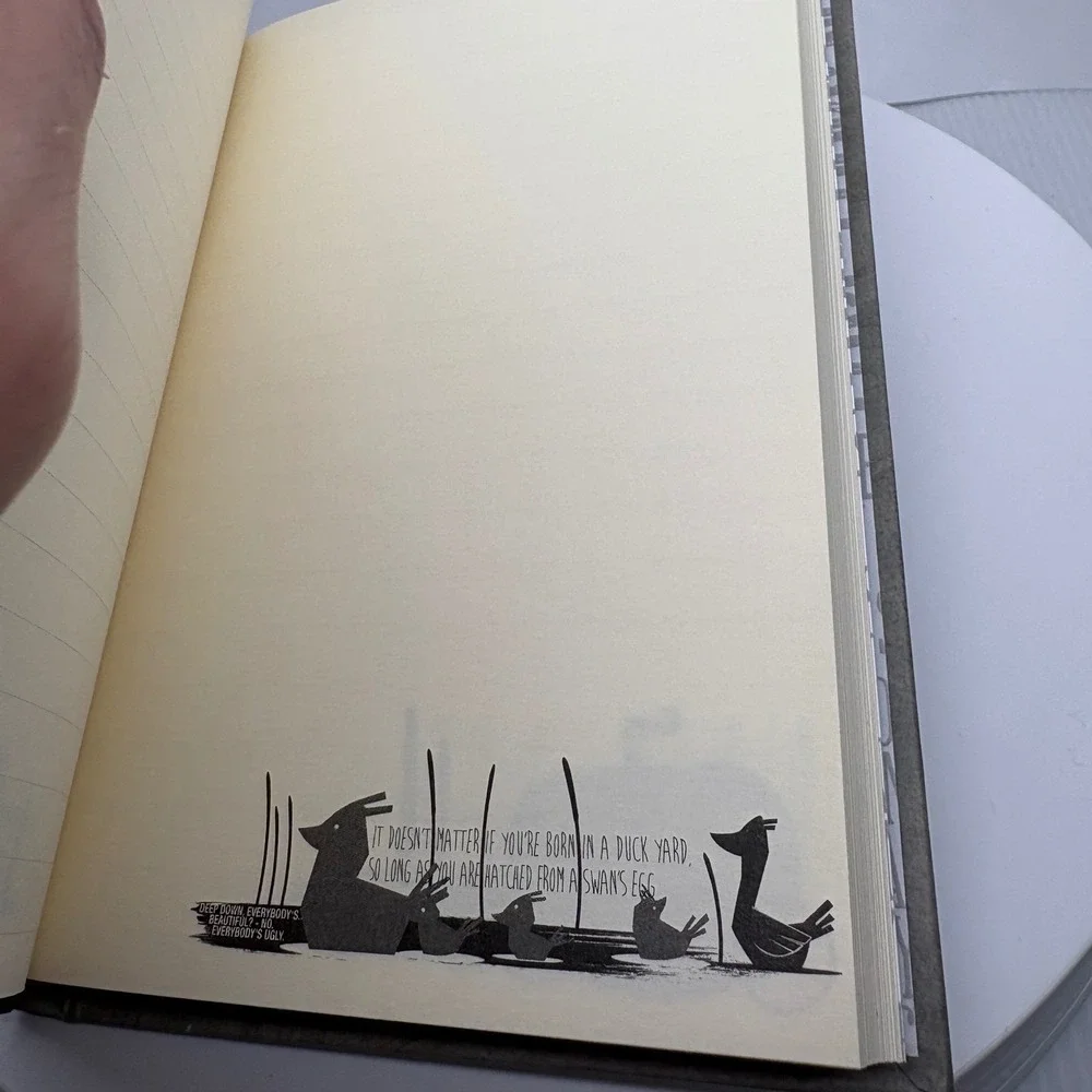 Publikum Art The Adventures of Pinocchio Hardcover Lined Journal Literary Quotes